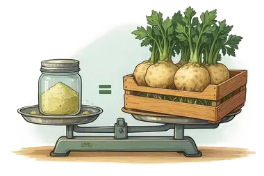 Kurutulmuş Kereviz Kökü Kullanım Avantajı