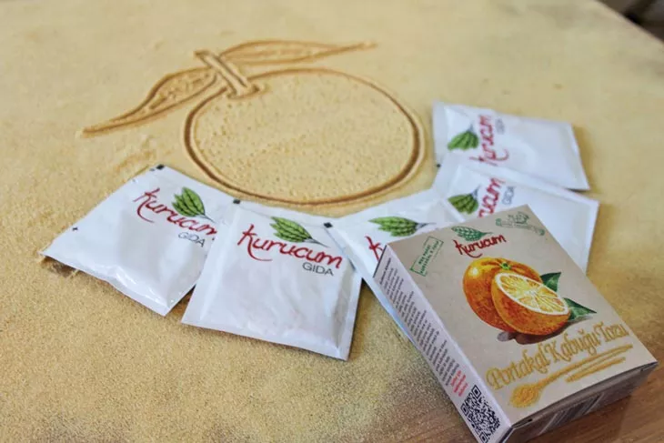 kurutulmuş portakal kabuğu toptan satış