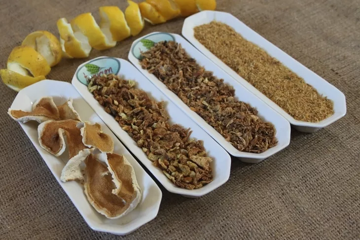 kurutulmuş limon-kabugu toptan satış